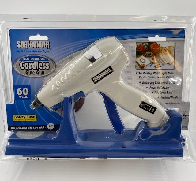  Surebonder Cordless Hot Glue Gun, High Temperature