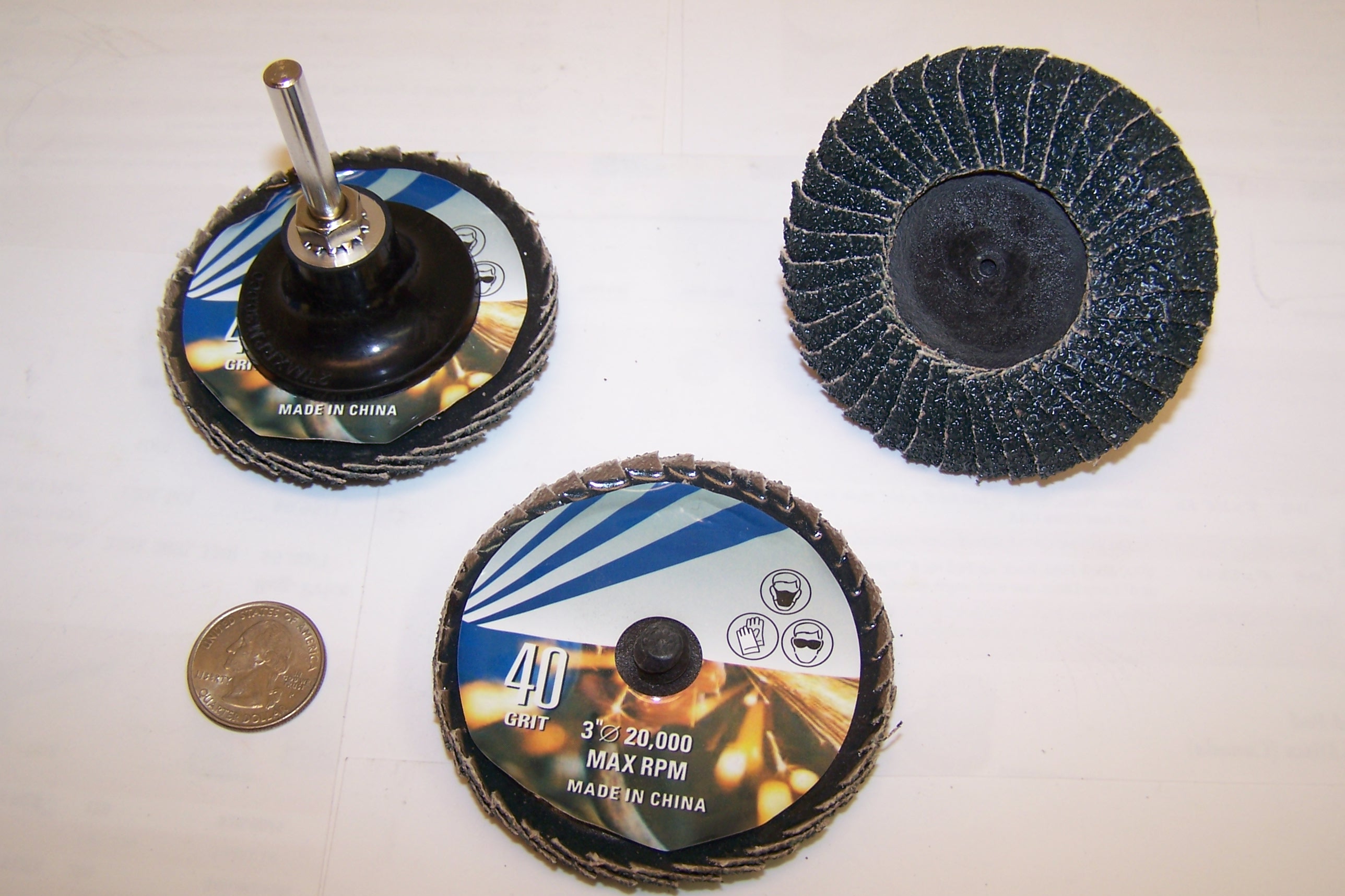 Mini Flap Discs (Zirc & Ceramic) - Preferred Abrasives