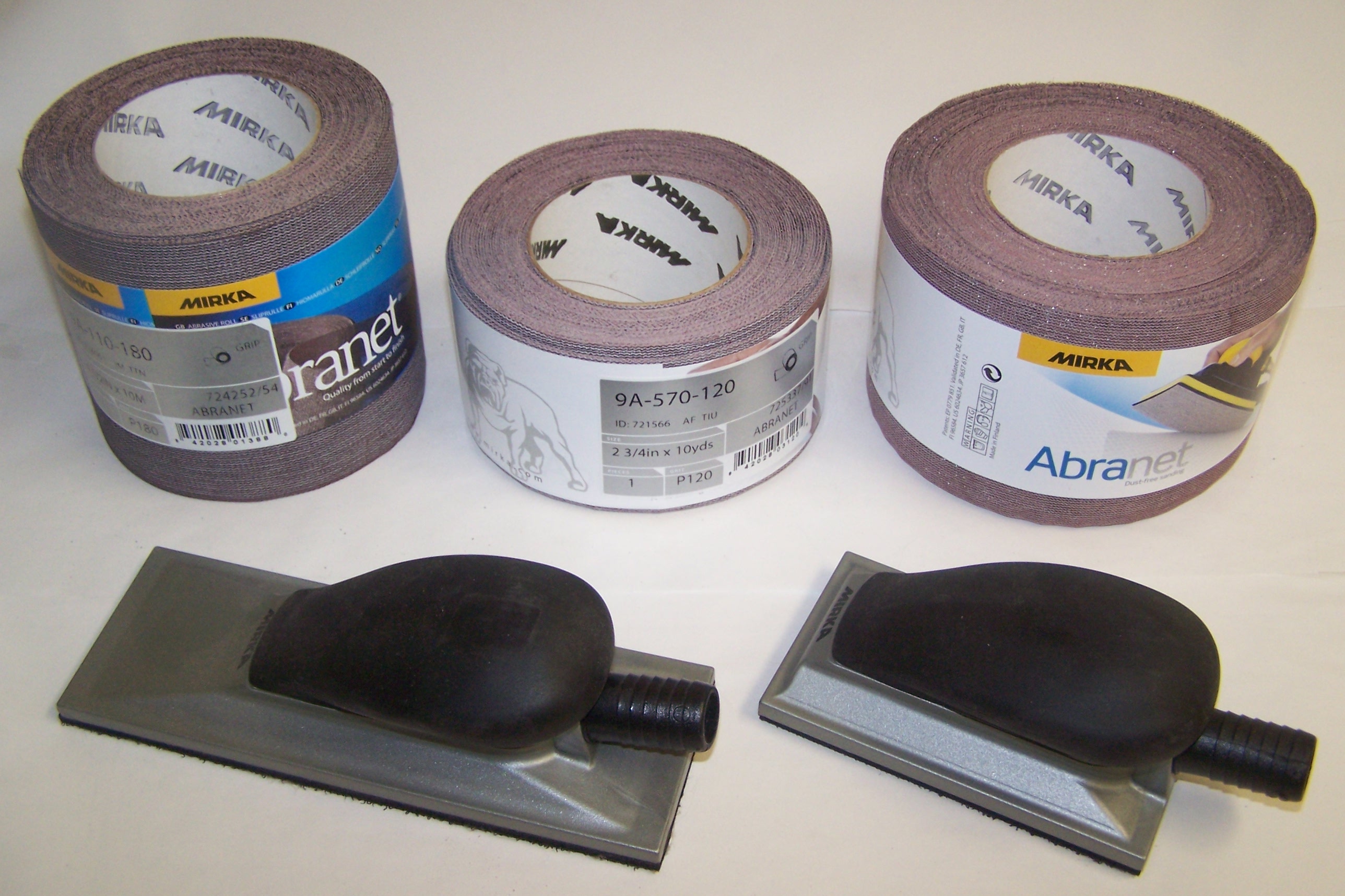 Mirka Abranet Abrasive Roll - 115mm (1m & 10m Lengths), Best Abrasives