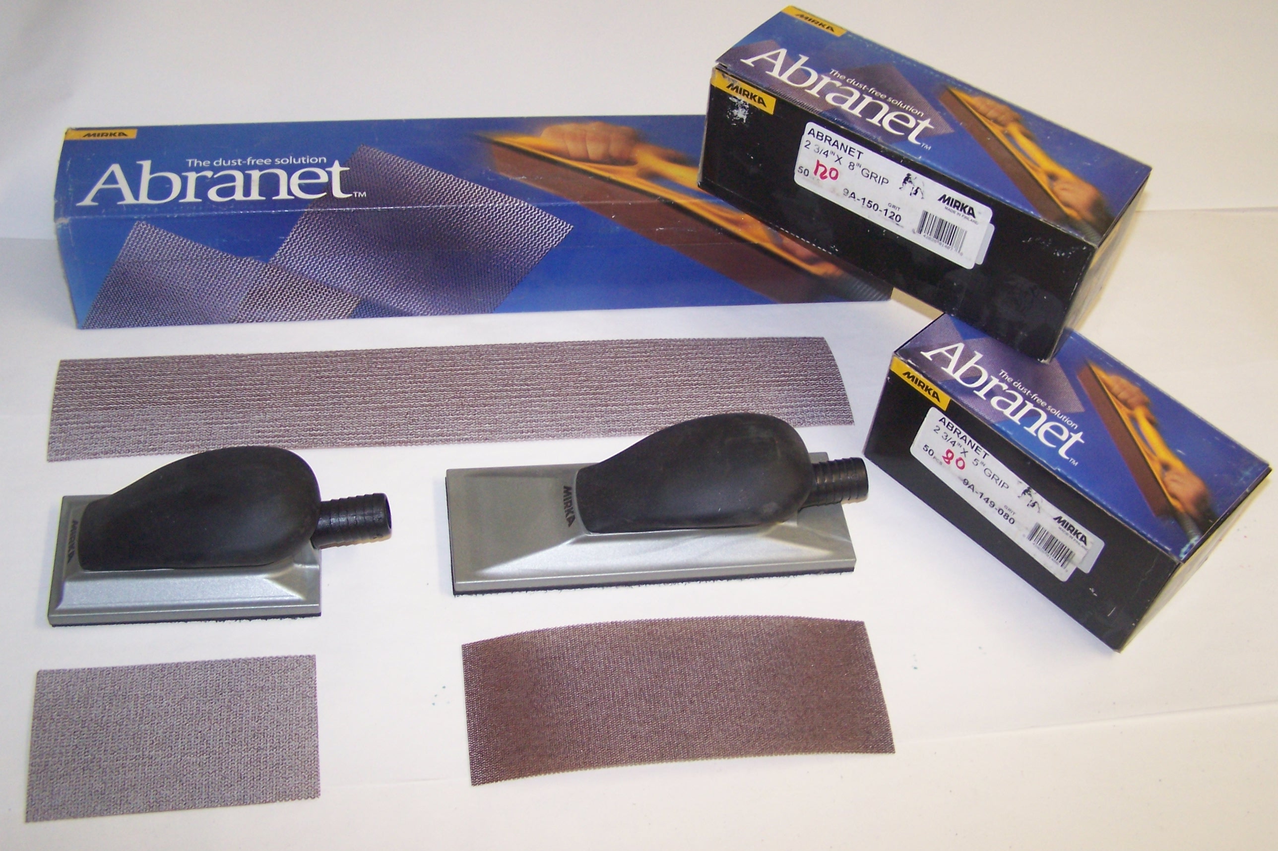 Supergrit® Abrasives: Abranet Discs, Rolls, Sheets, & Belts